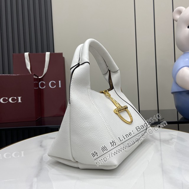 Gucci專櫃古馳最新款Softbit系列肩背包超大半馬銜扣休閒女包 jh2865型號：837467